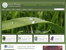 Tablet Screenshot of grohworks.com